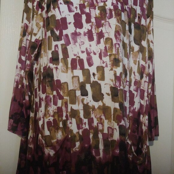 Logo by Lori Goldstein Paint Brush Purple Lace Boho Fairy Top L - Picture 4 of 11